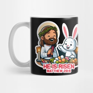 Matthew 28:6 He Is Risen Mug